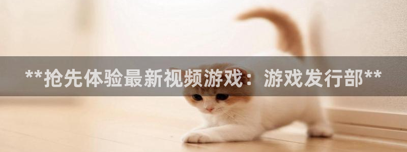 顺盈娱乐官网首页登录网站：**抢先体验最新视频游戏：游戏发行部**