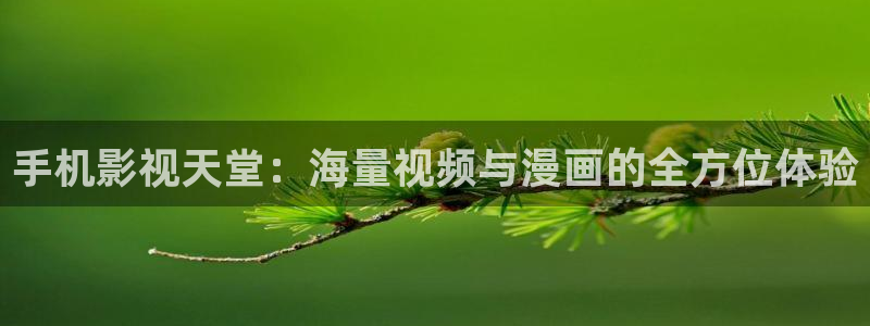 熊猫影院高清在线观看：手机影视天堂：海量视频与漫画的全方位体验